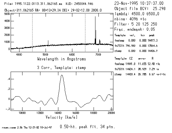 xcsao summary page