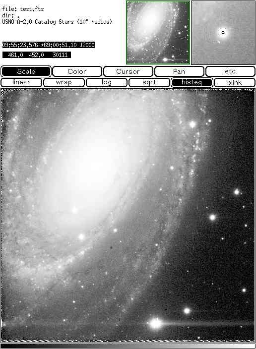 image with no USNO-A2.0 stars